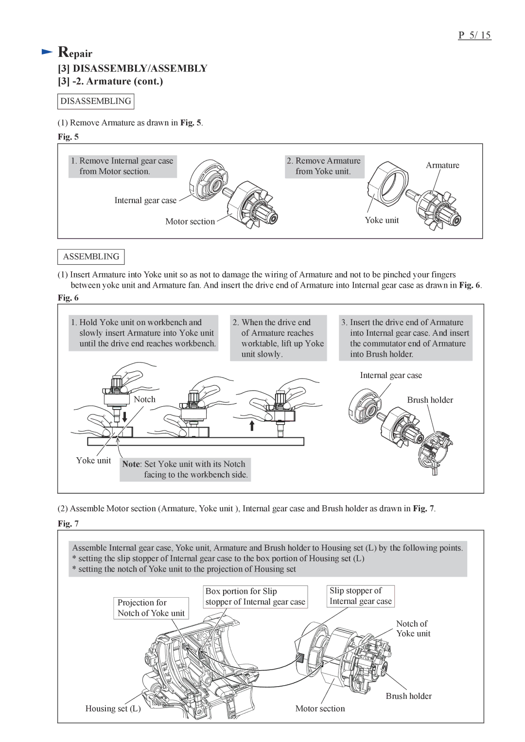 Makita BTW074, BTW104 dimensions Assembling 