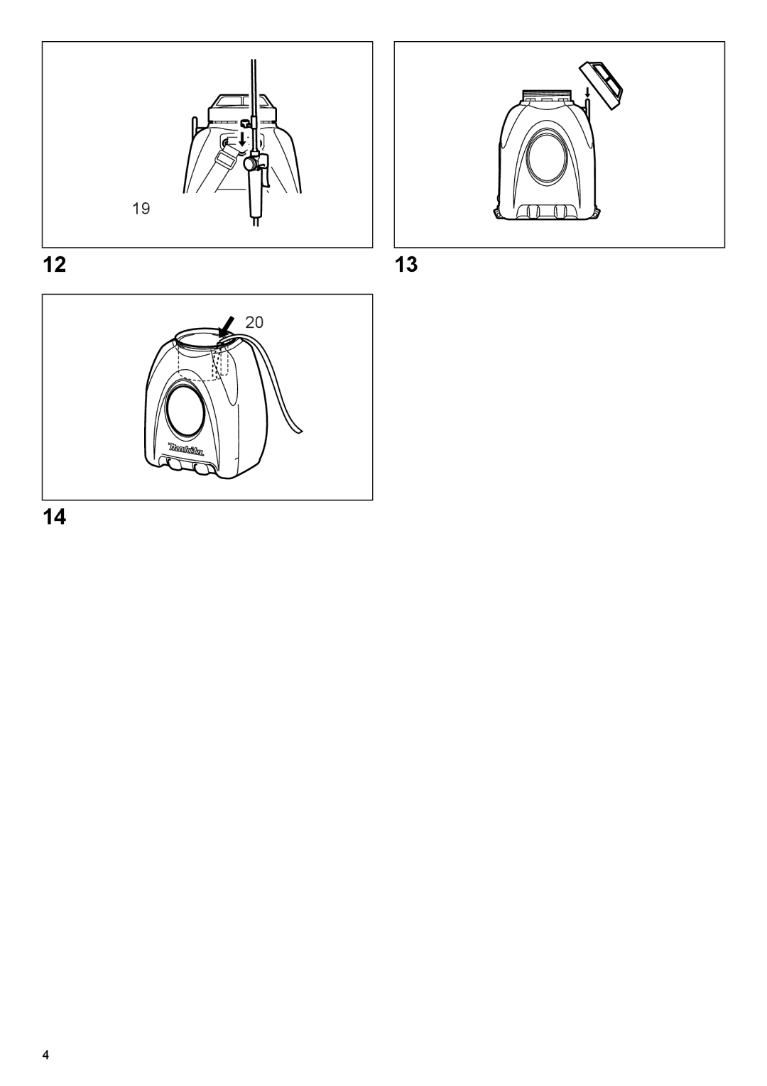 Makita BVF154, BVF104 instruction manual 