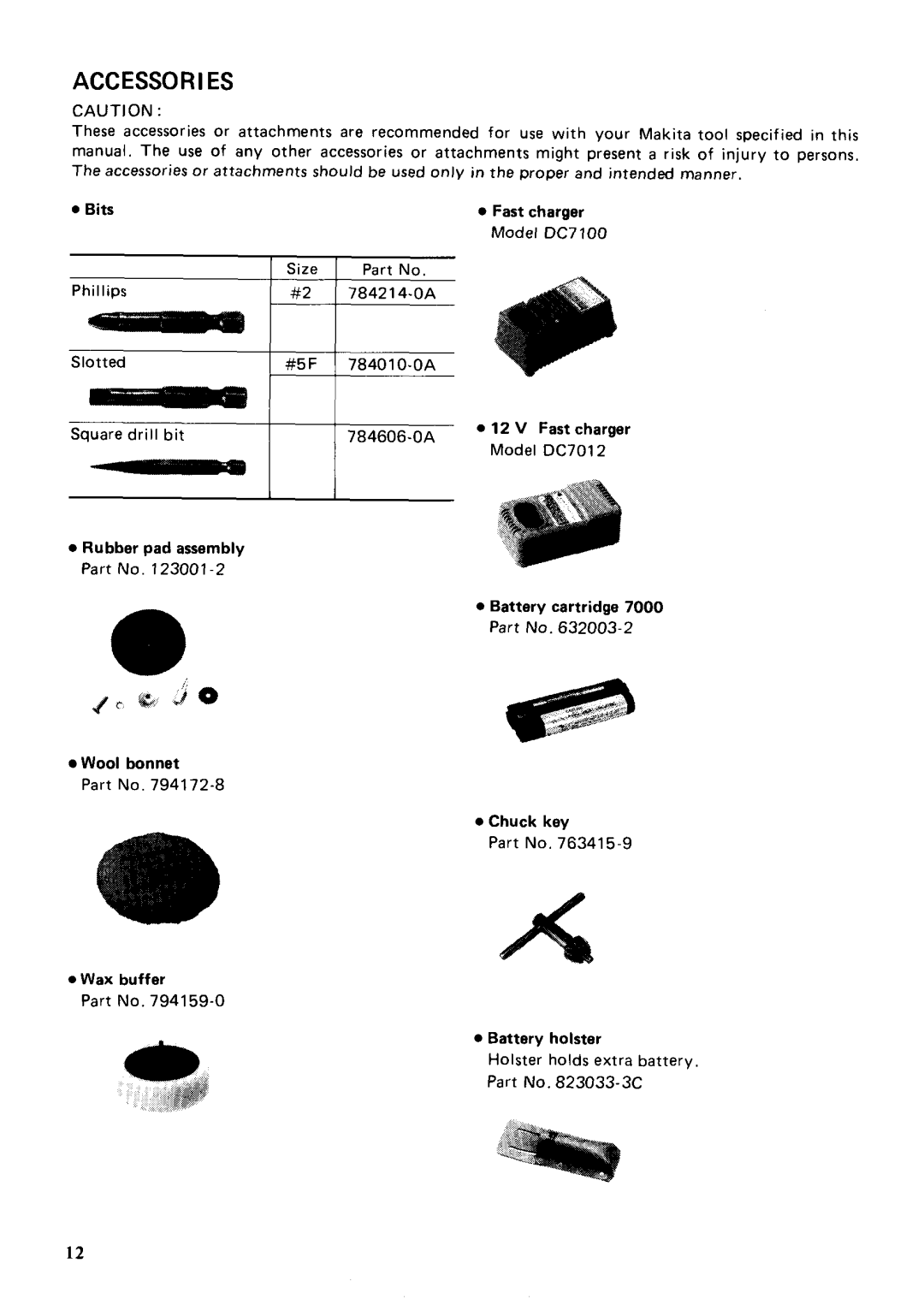 Makita DA3000DW instruction manual ACCESS0R IES 