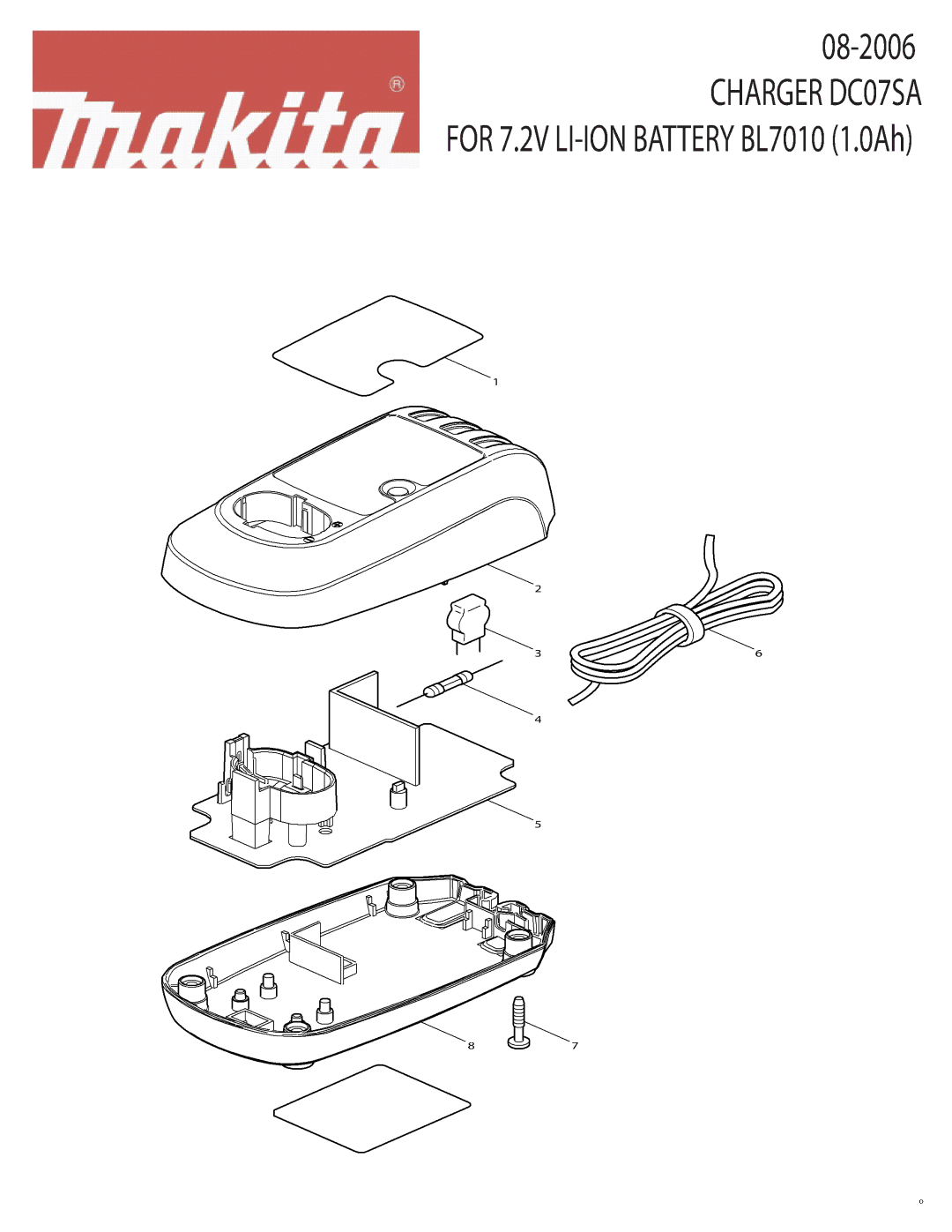 Makita DC07SA manual 