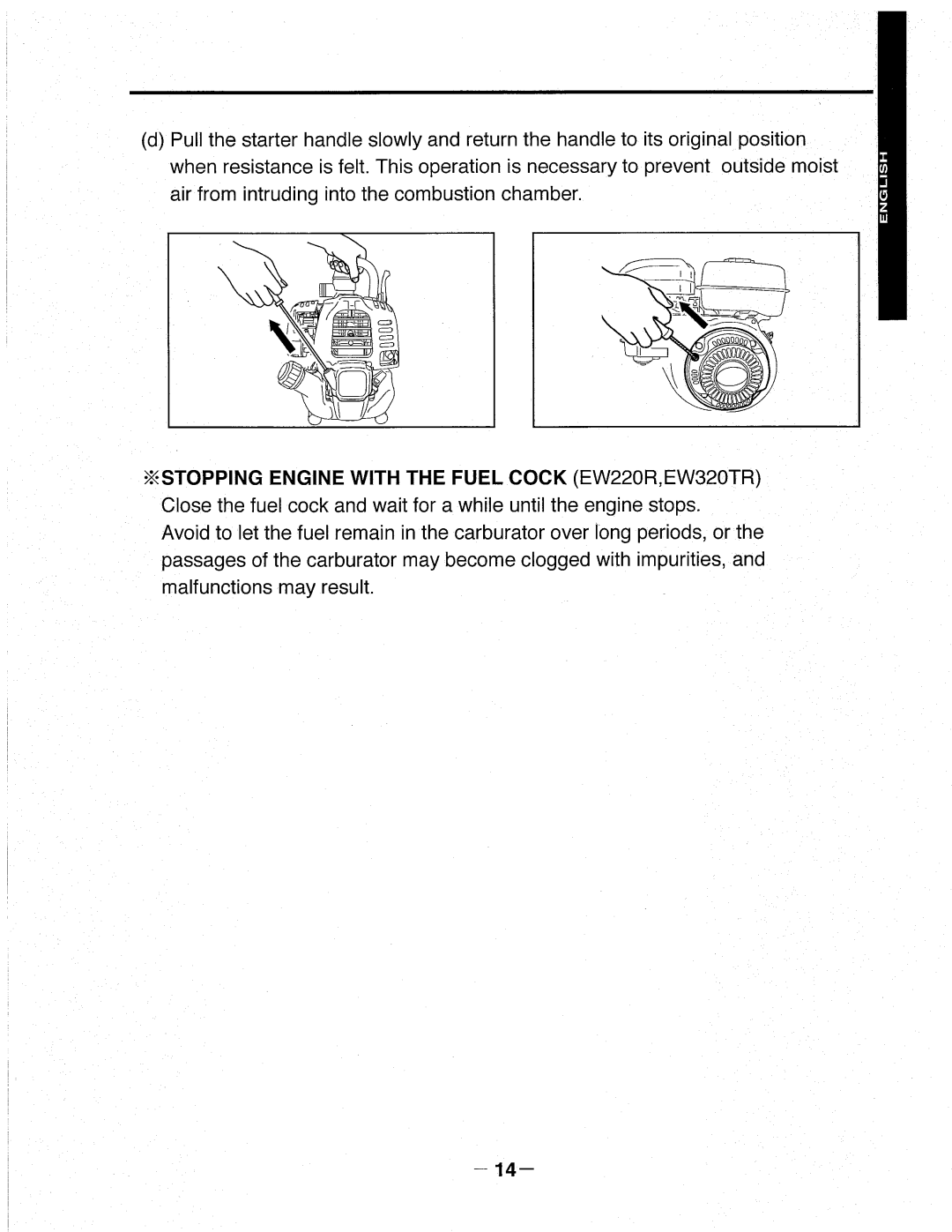 Makita EW220R, EW320TR, EW120R manual 