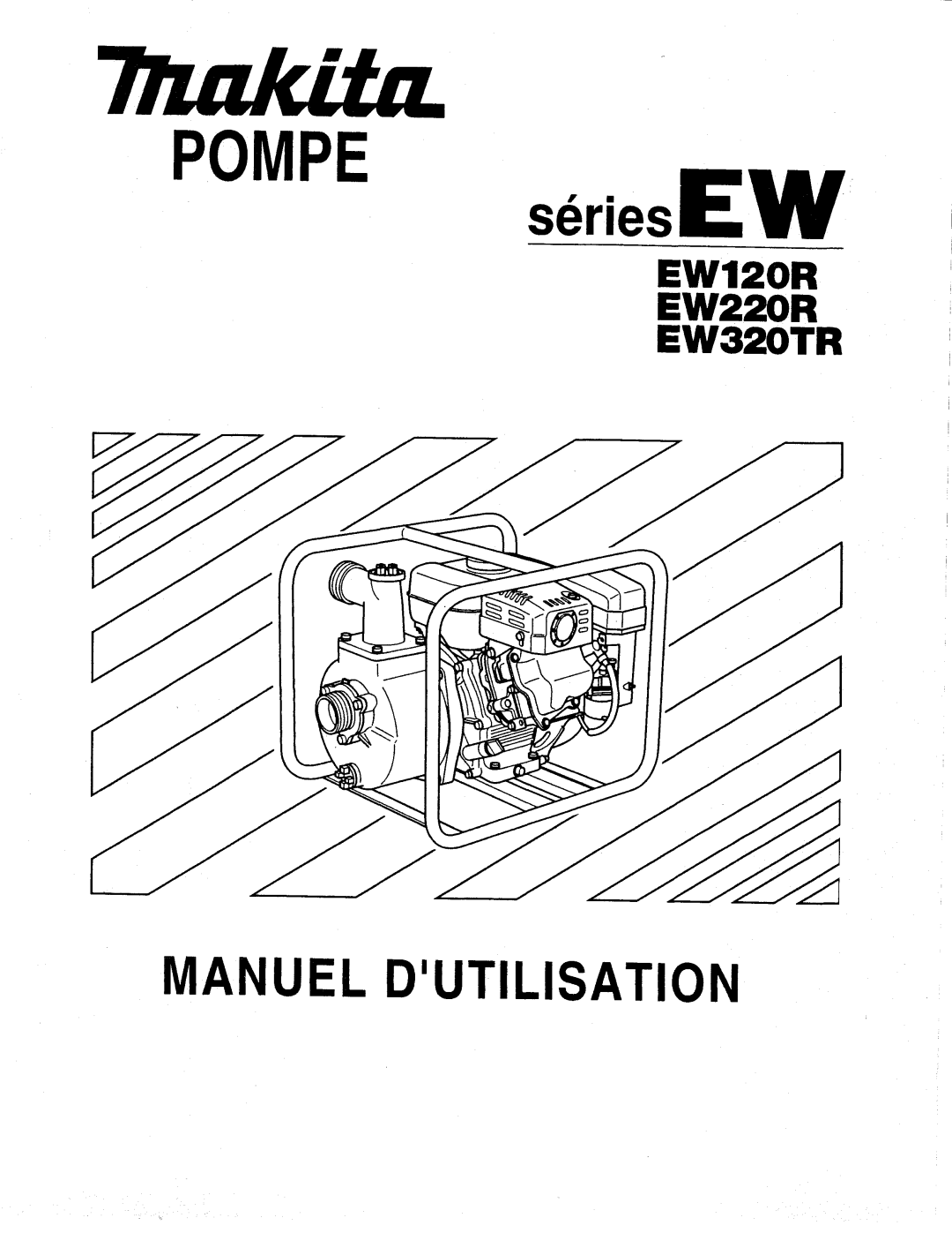 Makita EW320TR, EW220R, EW120R manual 