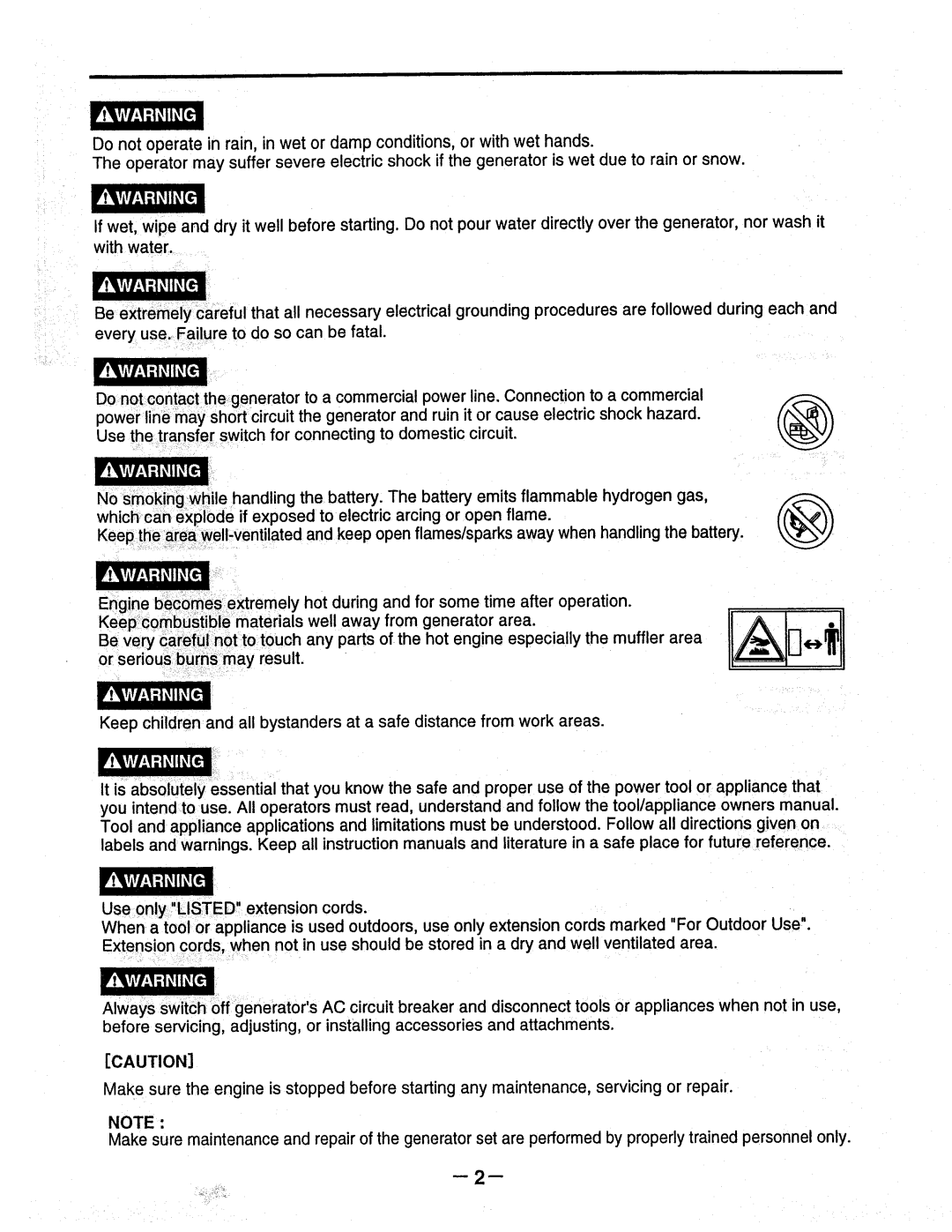 Makita G12000R manual 