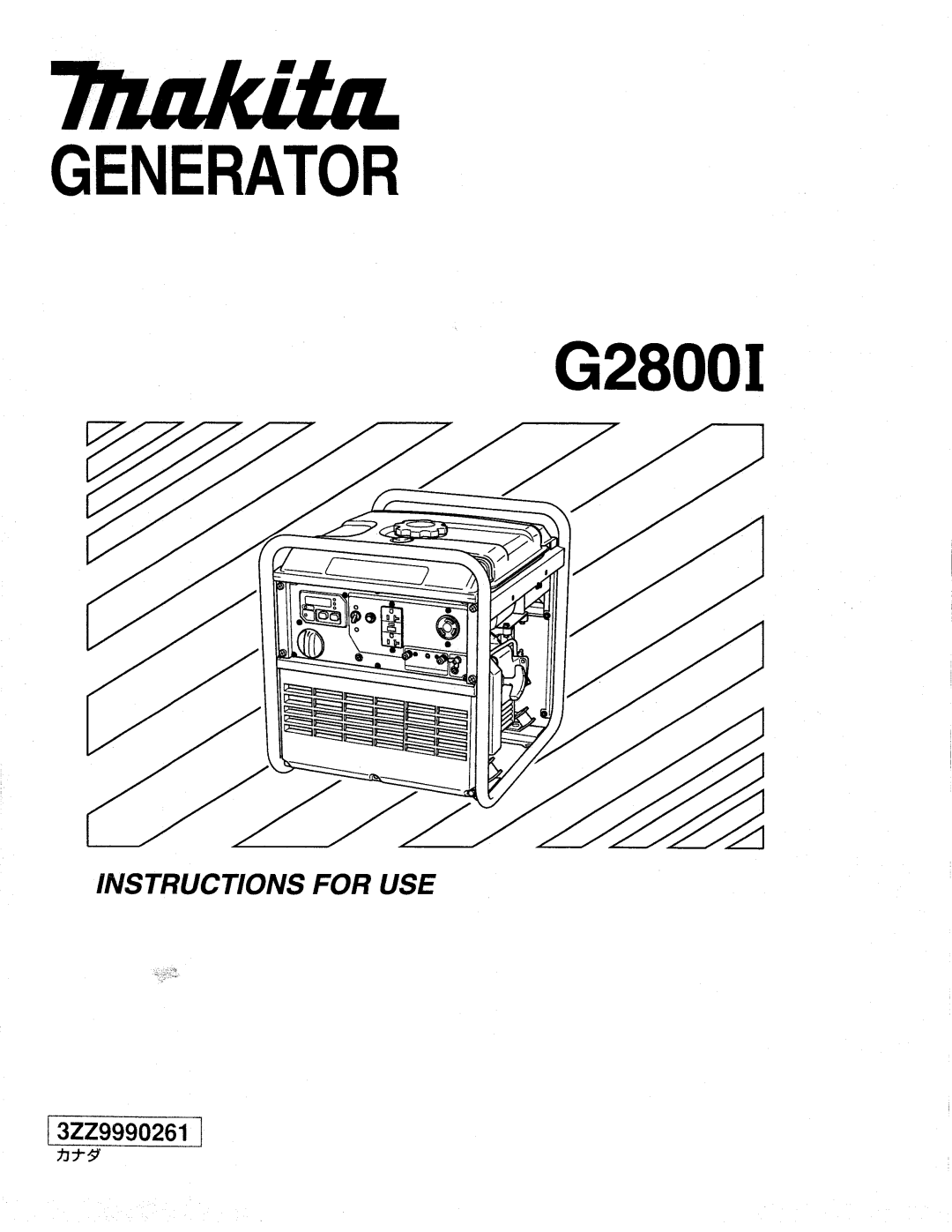 Makita G2800I manual 