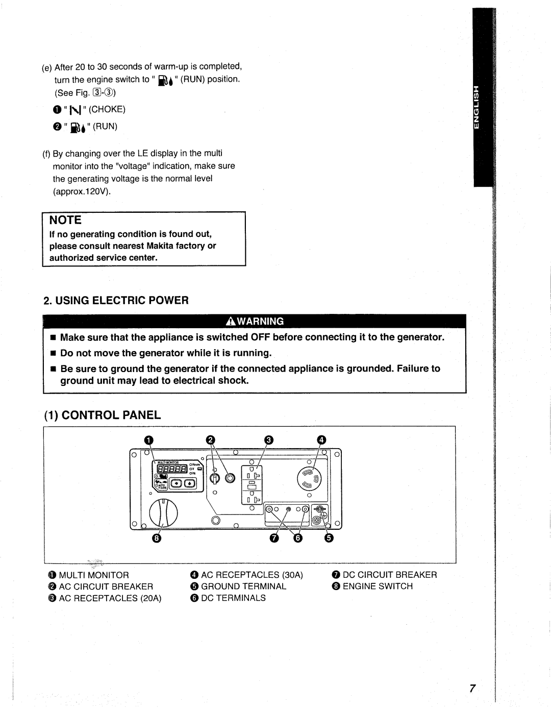 Makita G2800I manual 