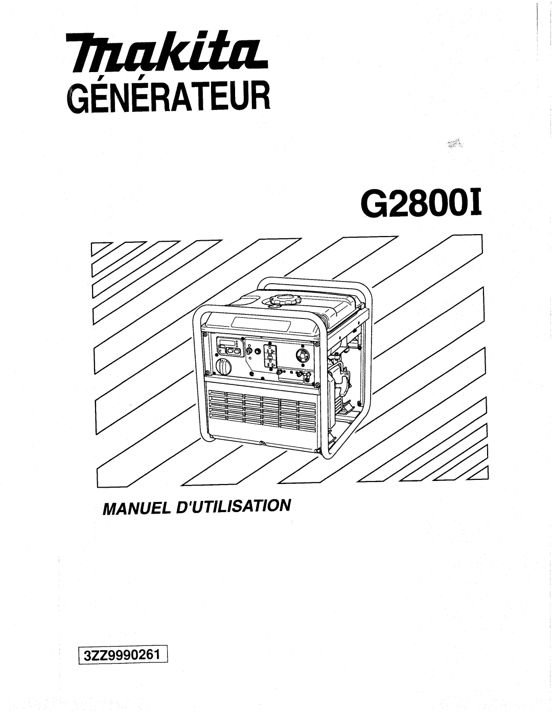 Makita G2800I manual 