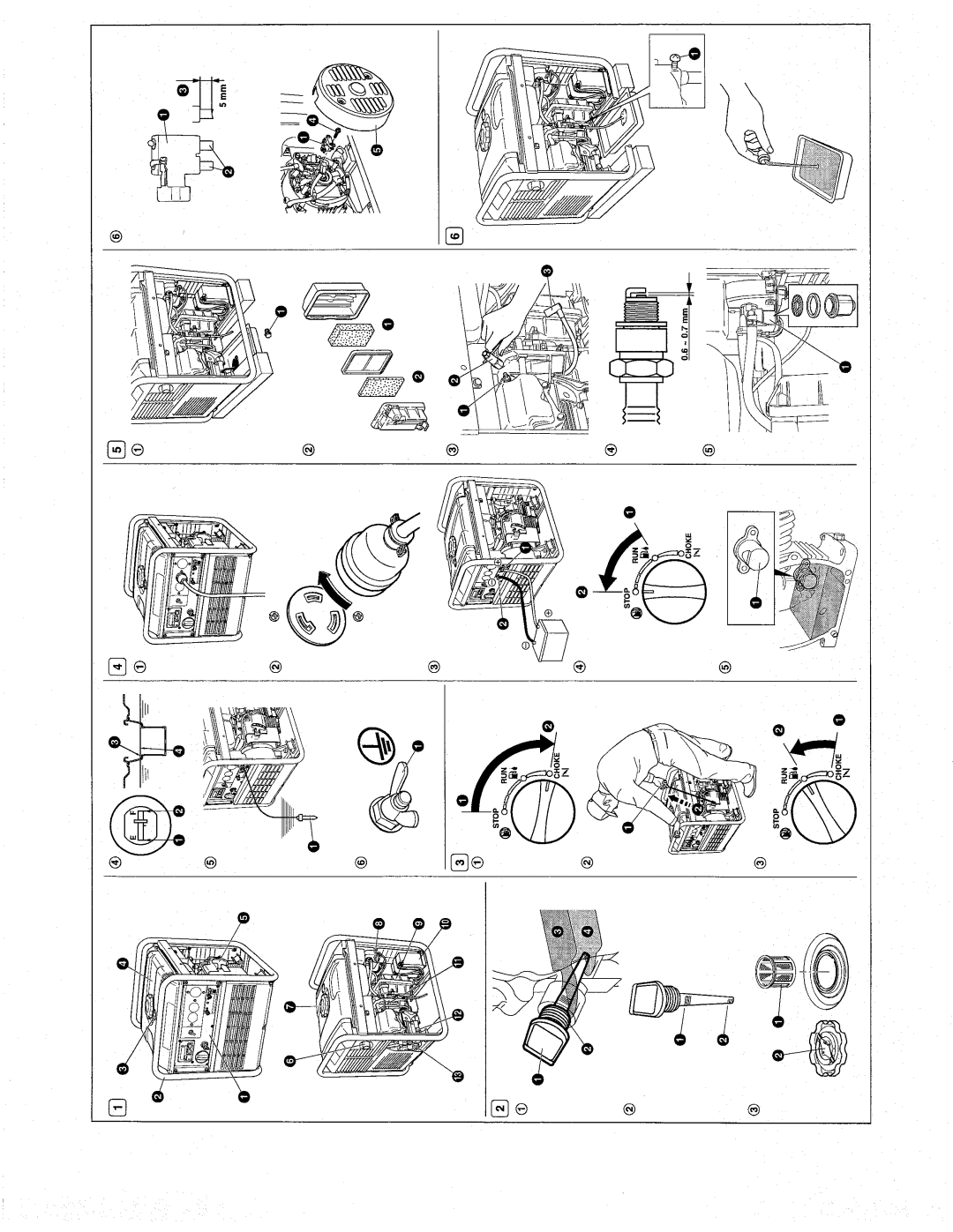 Makita G3200N, G4300N, G2800N manual 