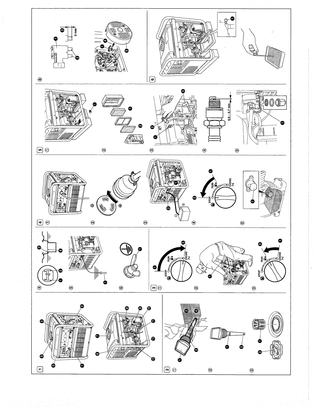 Makita G3200N, G4300N, G2800N manual 