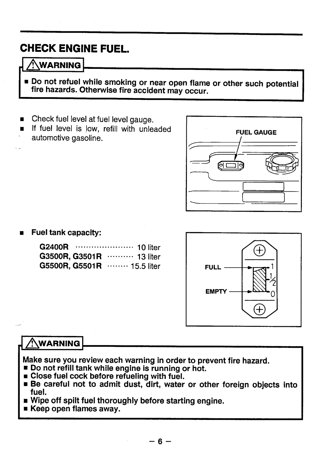 Makita G3501R, G5501R, G3500R, G2400R manual 