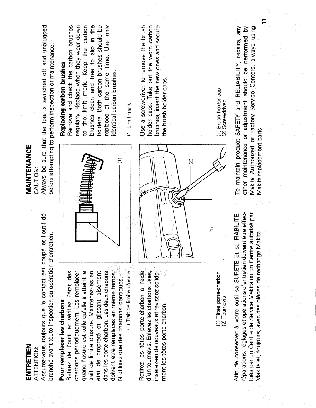 Makita GA5000 manual 