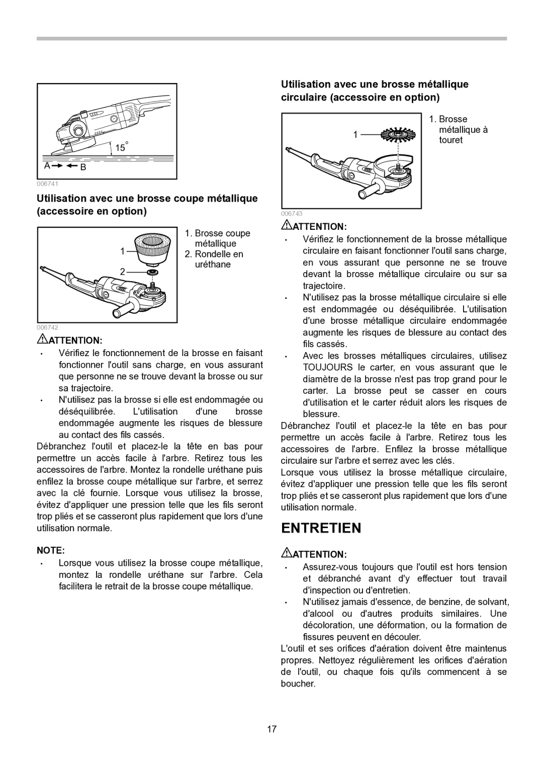 Makita GA9020, GA7020, GA7021 instruction manual Entretien 