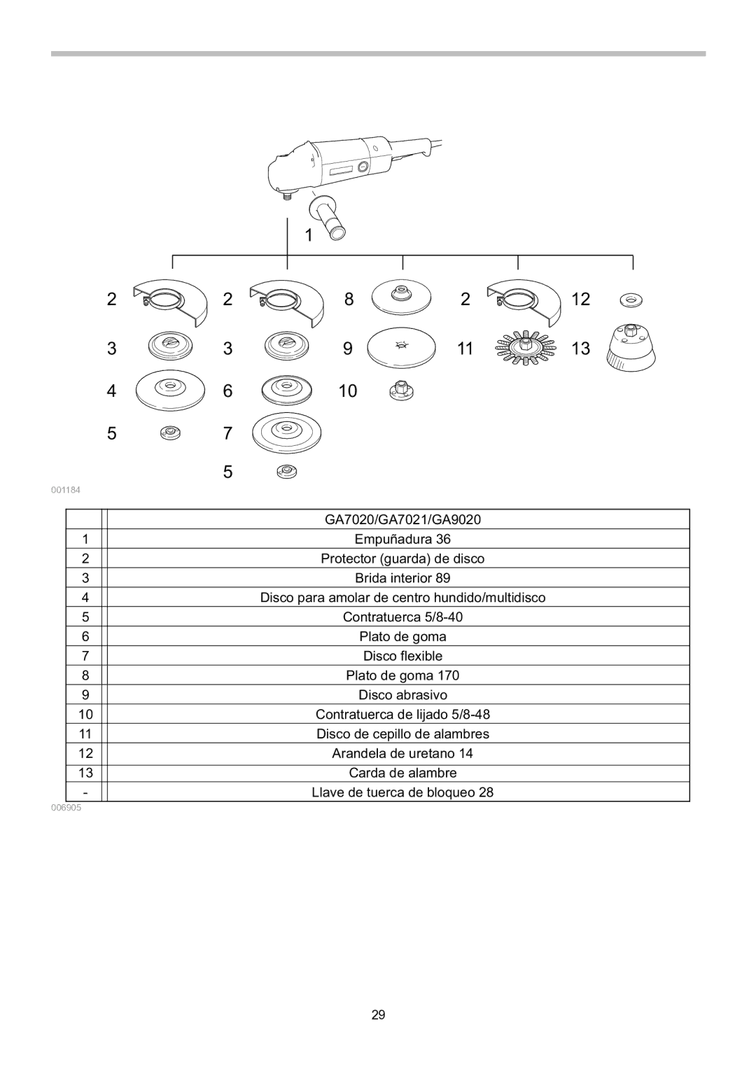 Makita GA9020, GA7020, GA7021 instruction manual 8 2 