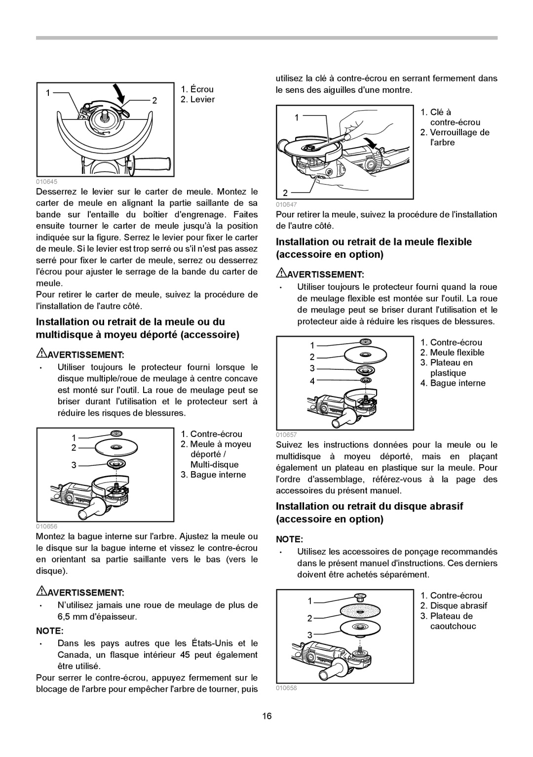 Makita GA9050R, GA7050R instruction manual 010645 