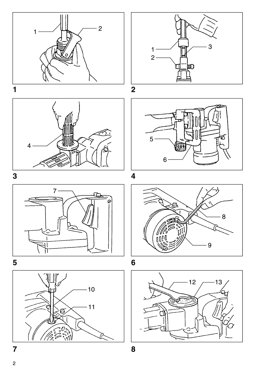 Makita HM1200B, HM1200K instruction manual 