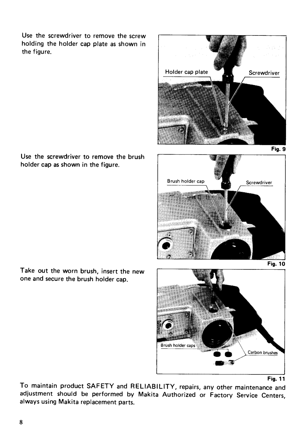 Makita HM1301 instruction manual 