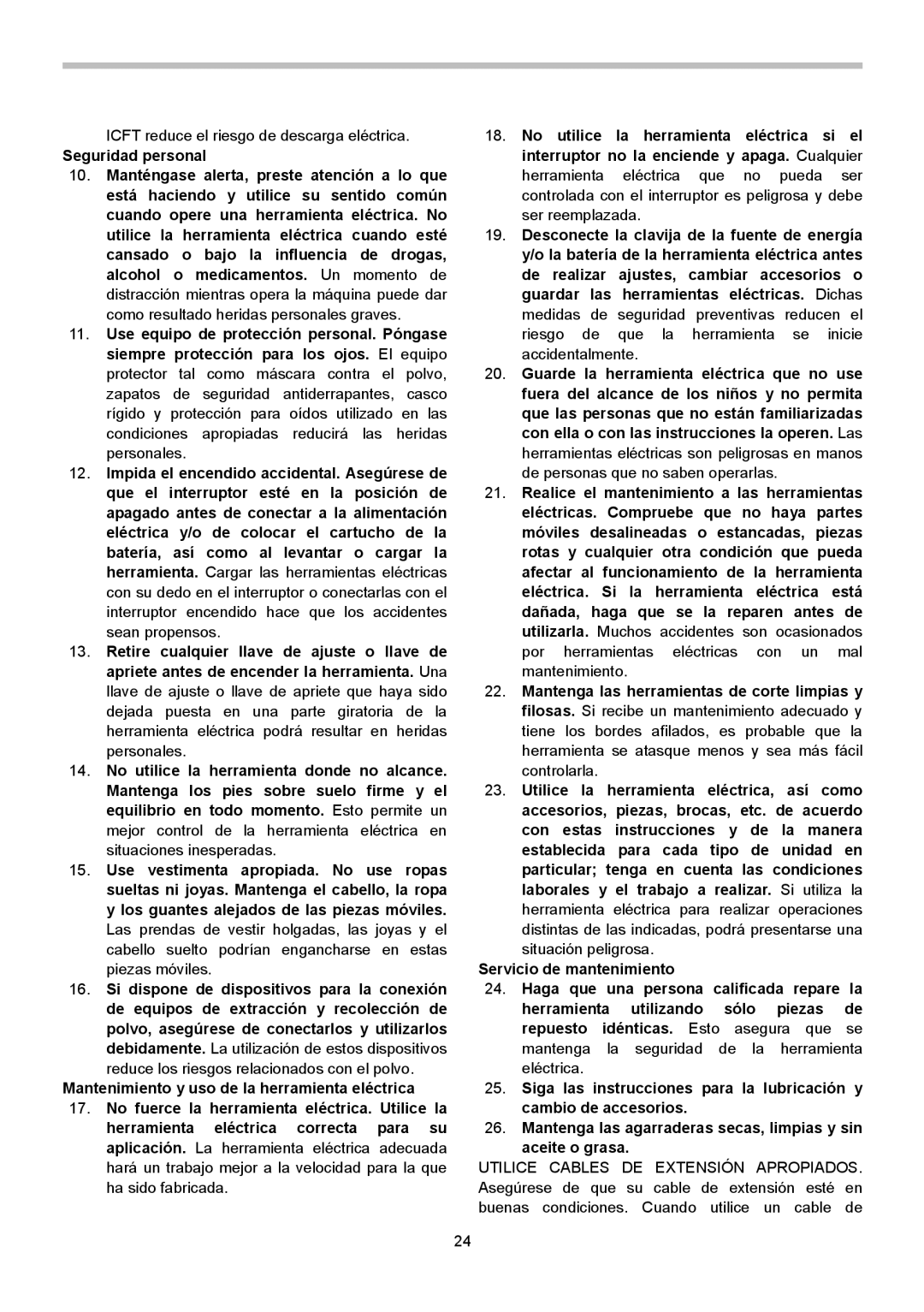 Makita HR4013C instruction manual Icft reduce el riesgo de descarga eléctrica 