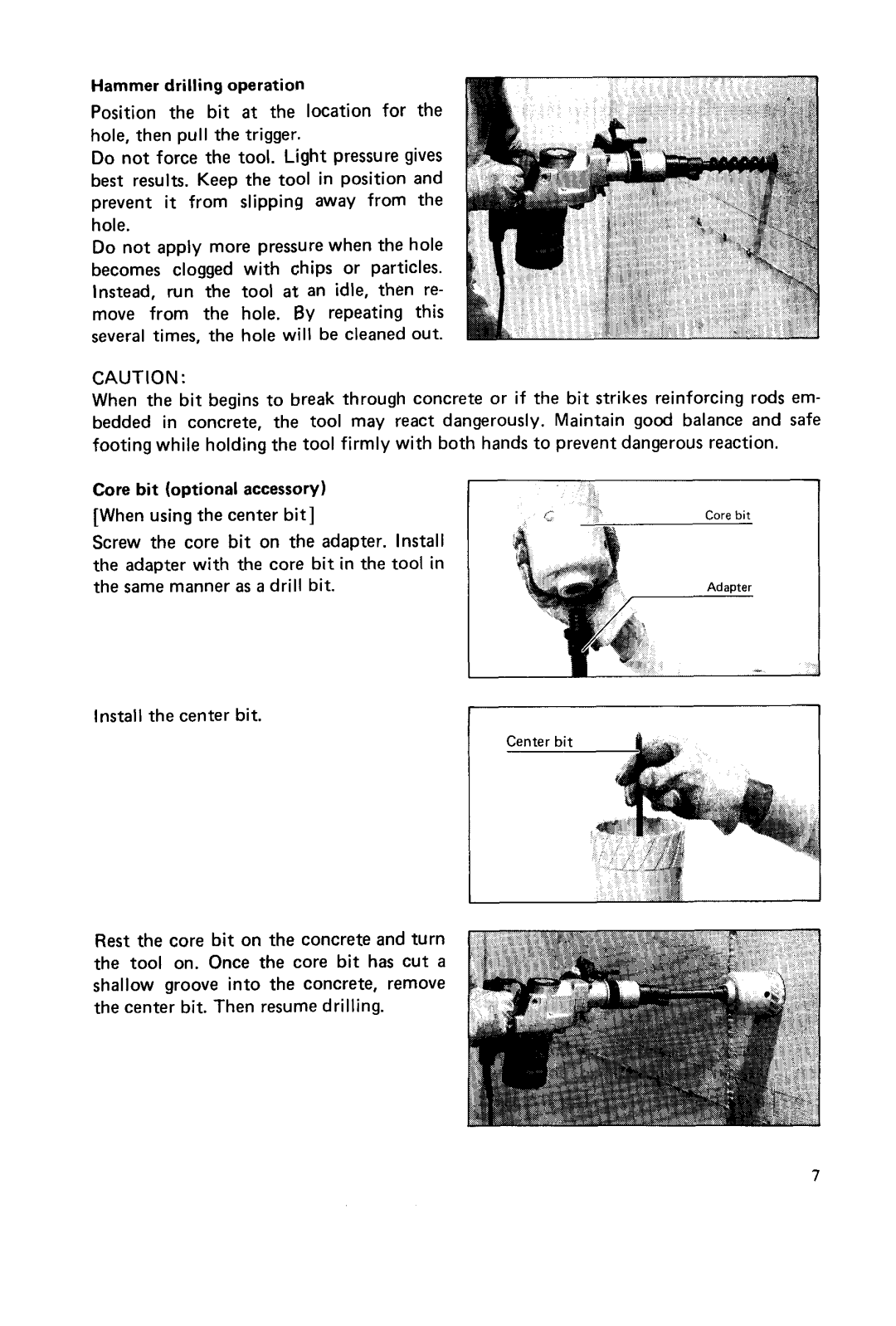 Makita HR5000 instruction manual 