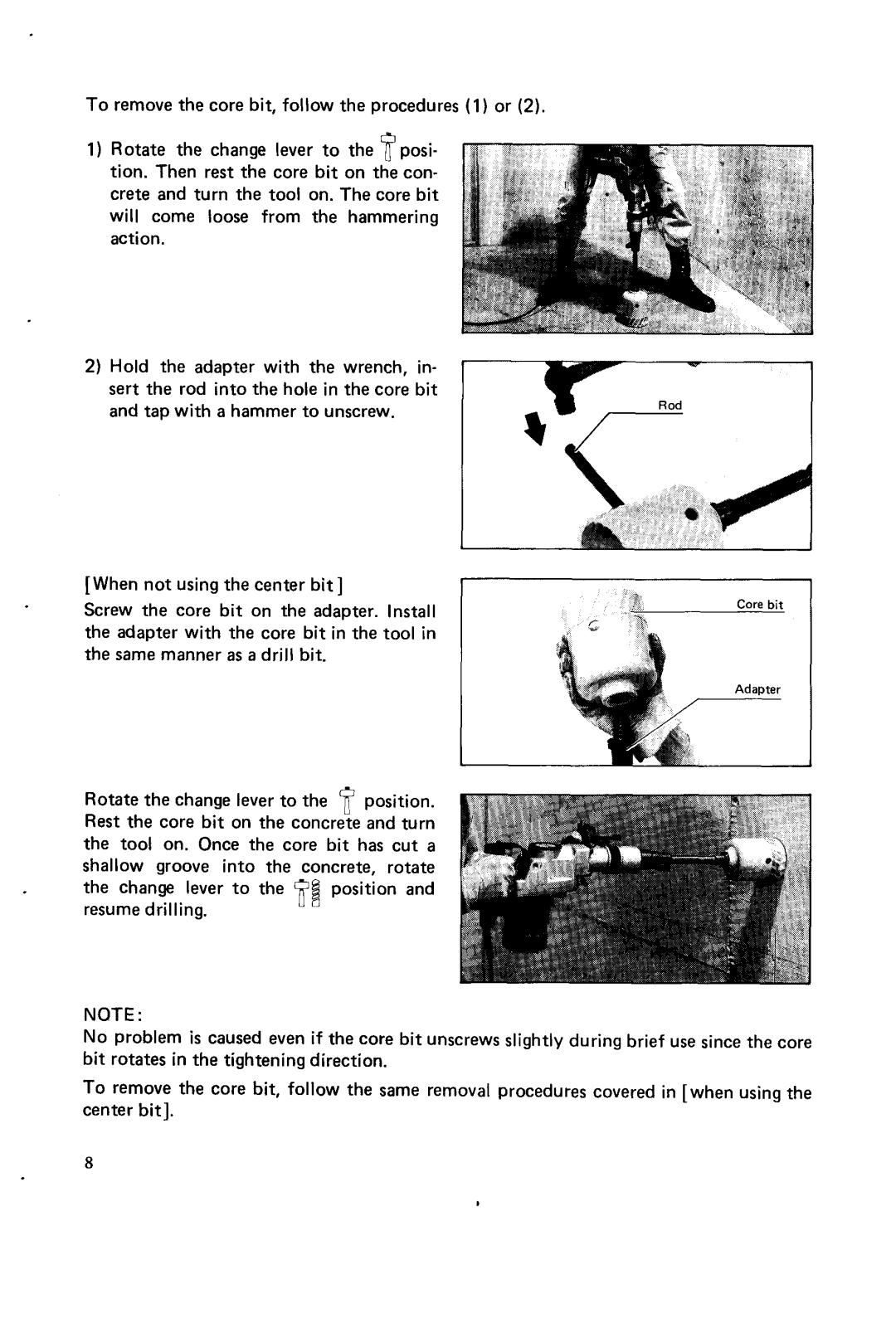 Makita HR5000 instruction manual 