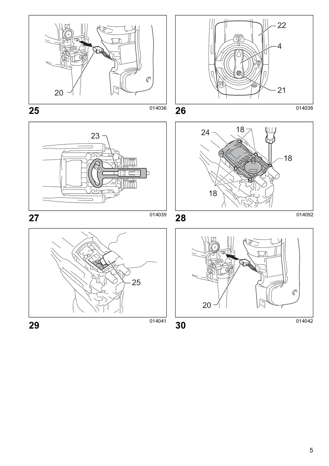 Makita HR5212C instruction manual 014036 