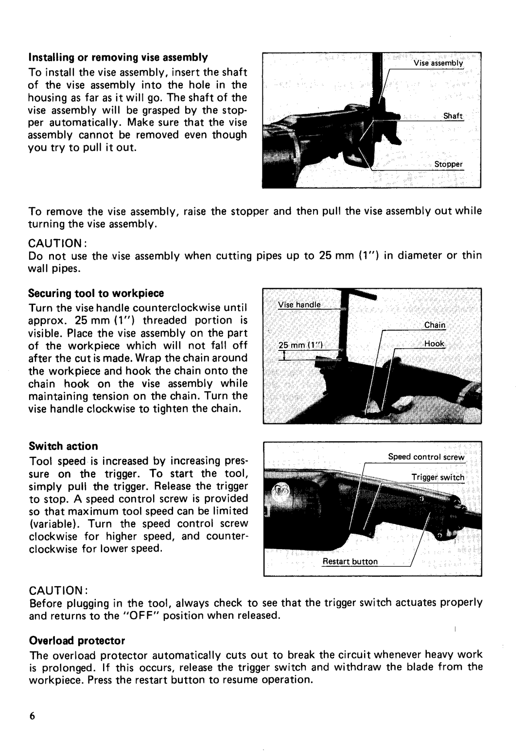 Makita JR3010 instruction manual 