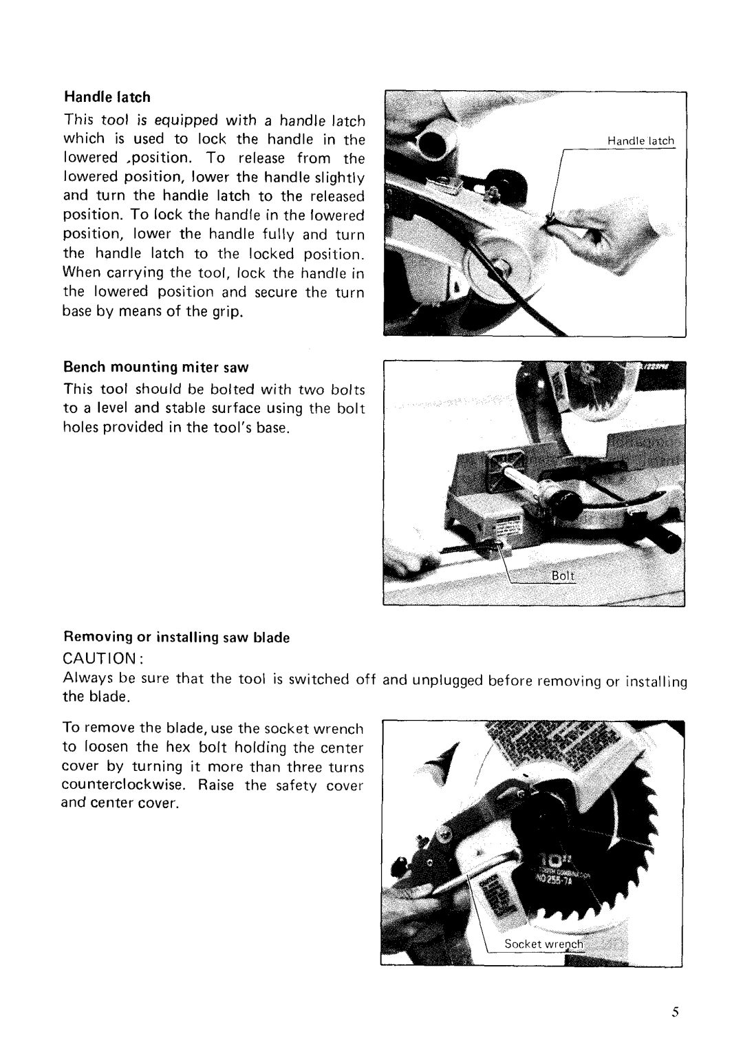 Makita LS1020 instruction manual 