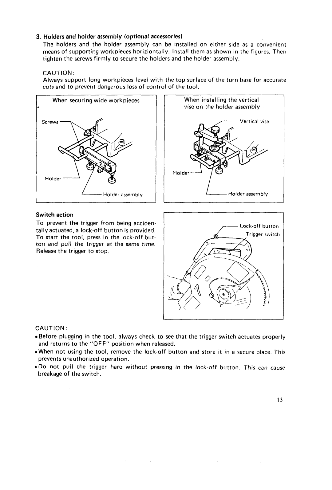 Makita LSl21l instruction manual Holder assembly 