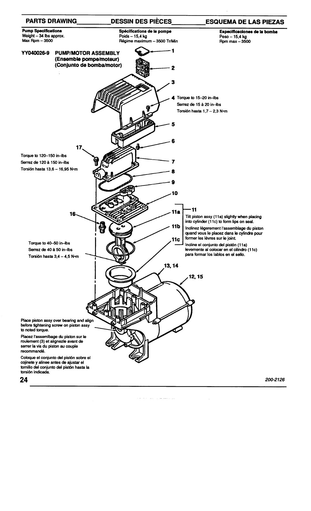 Makita MAC1000 specifications Parts Drawing Dessin DES Pieces 