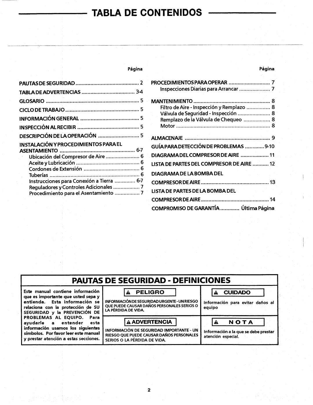 Makita MAC2200 manual 