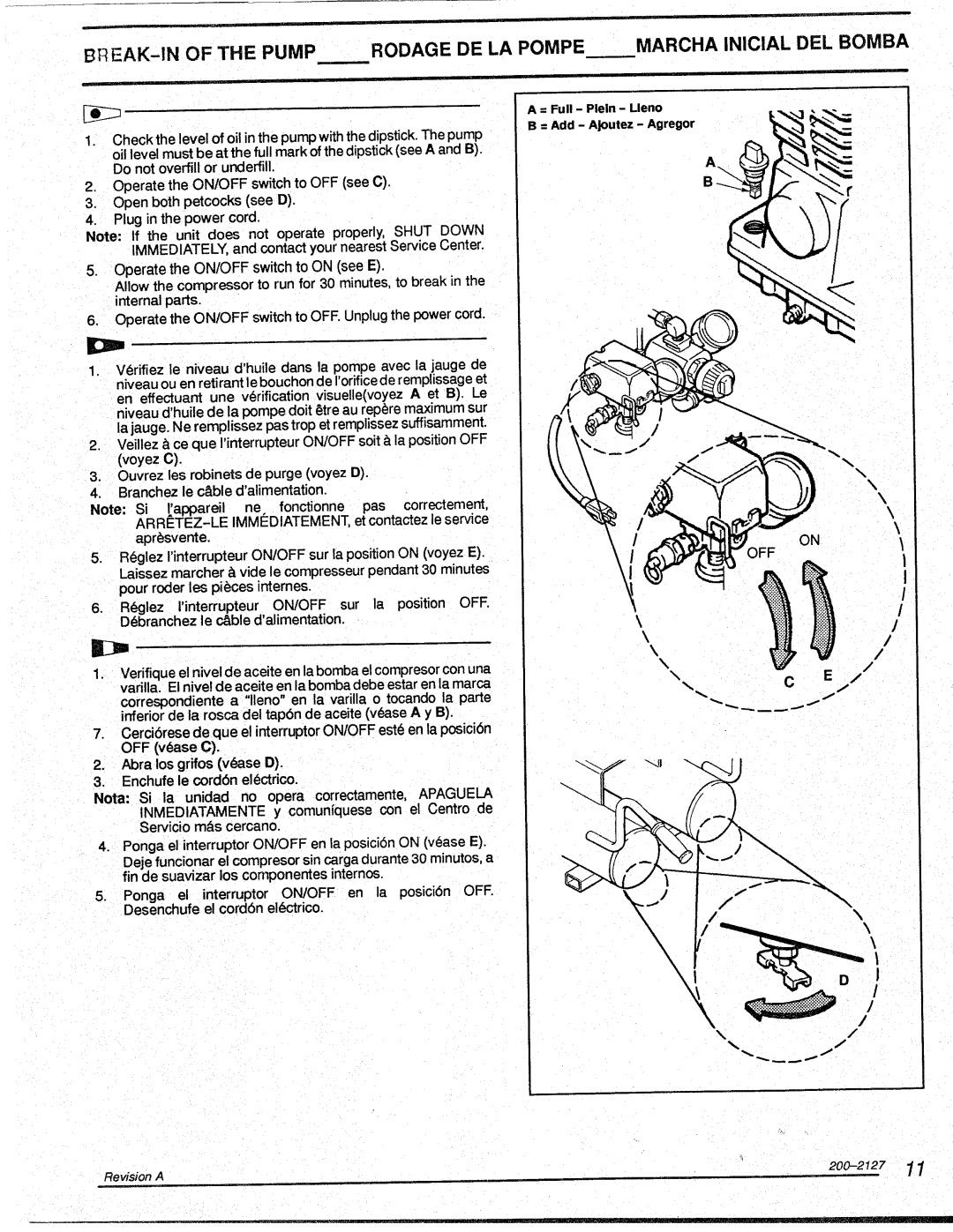 Makita MAC3000 manual 