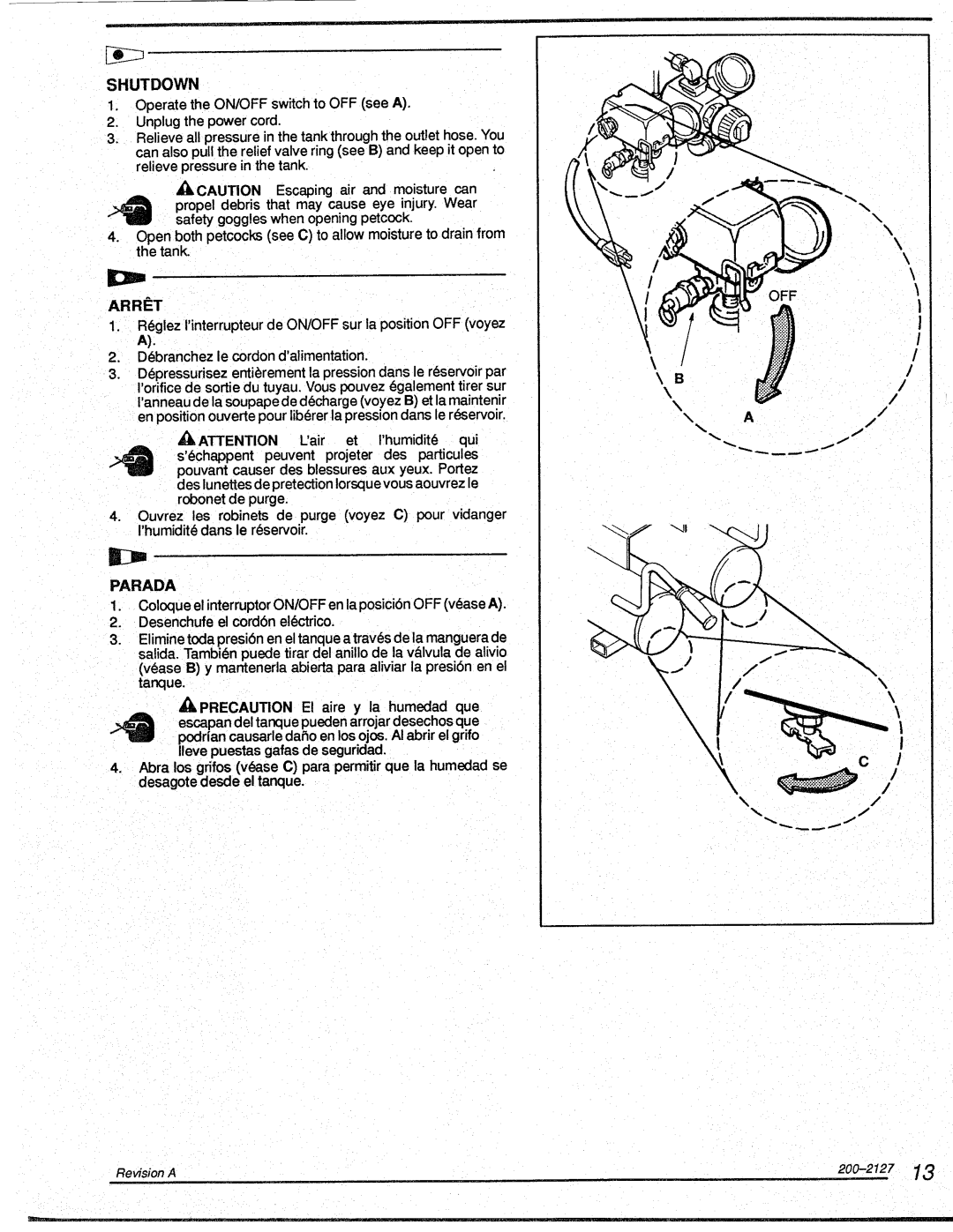 Makita MAC3000 manual 