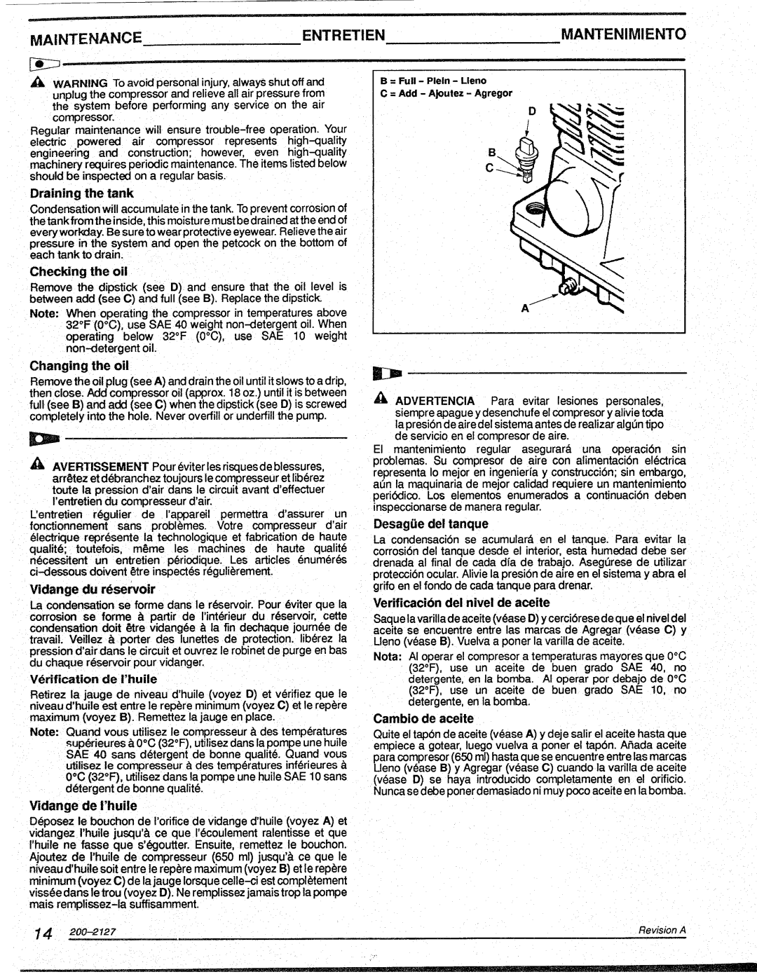 Makita MAC3000 manual 