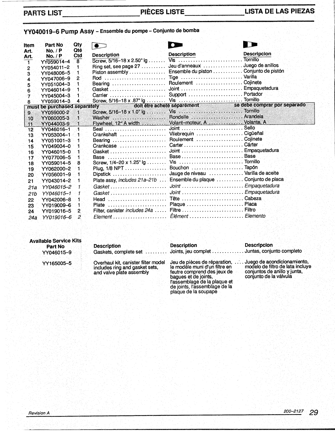 Makita MAC3000 manual 