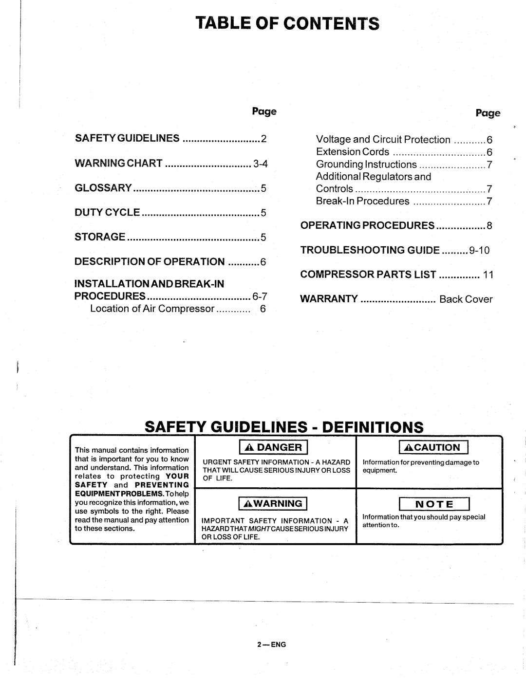 Makita MAC500 manual 