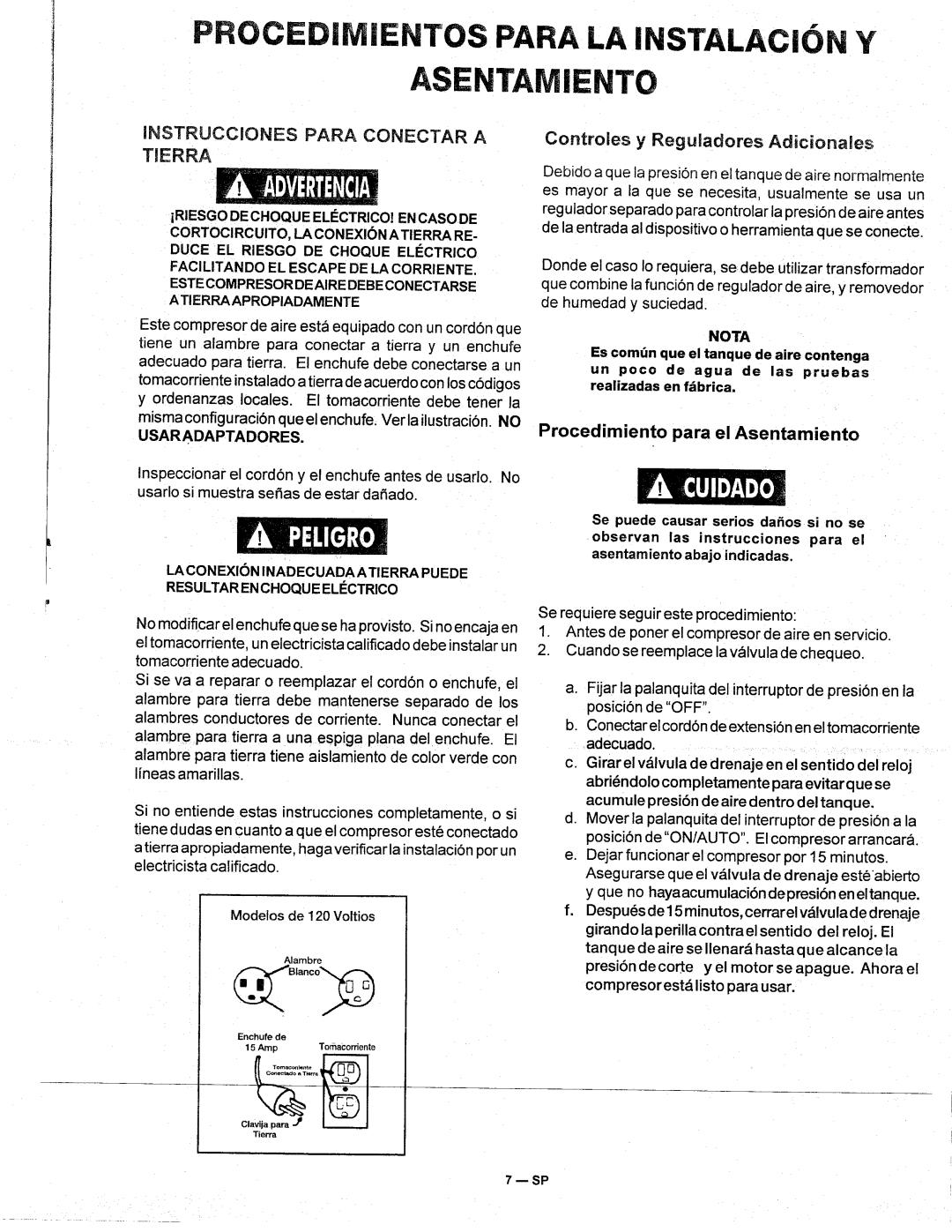 Makita MAC500 manual 