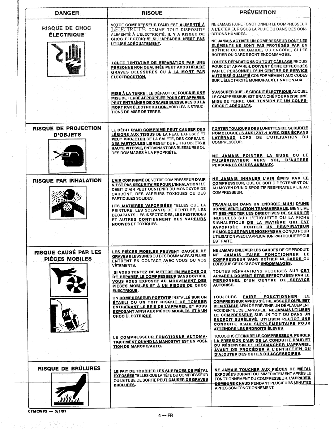 Makita MAC500 manual 