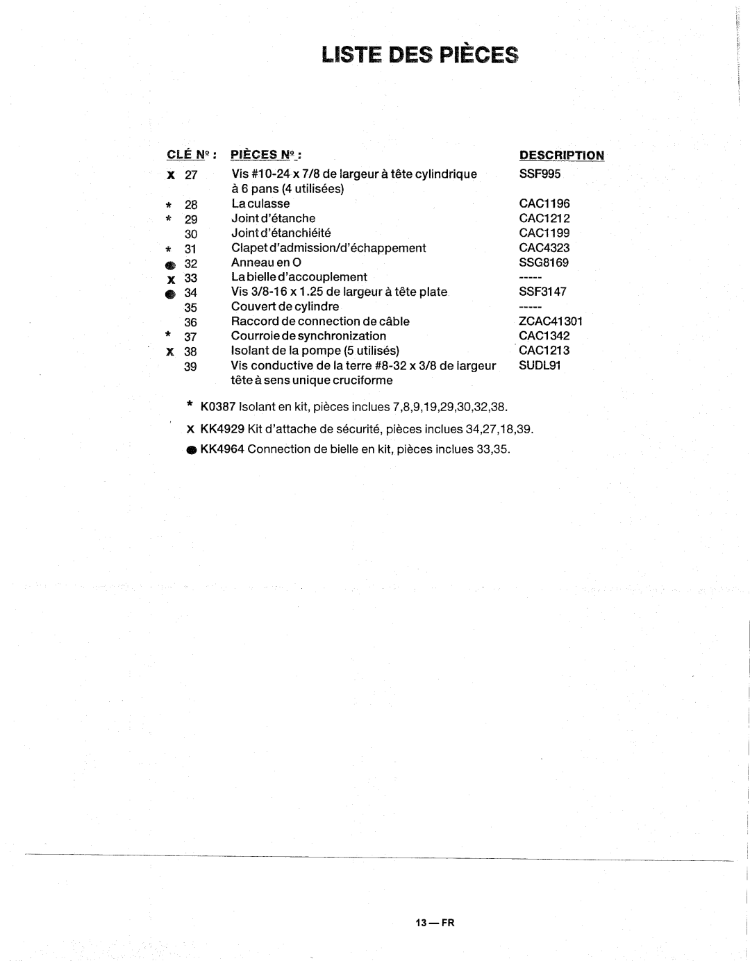 Makita MAC500 manual 