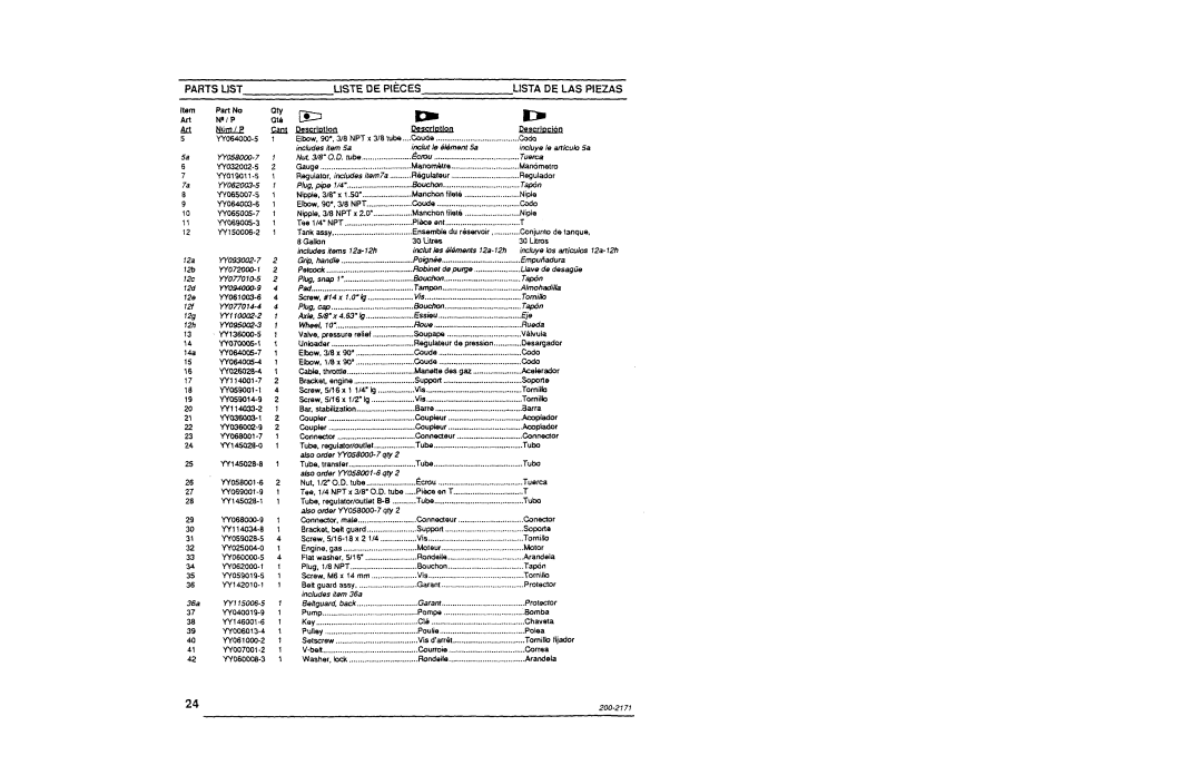 Makita MAC8000 manual 