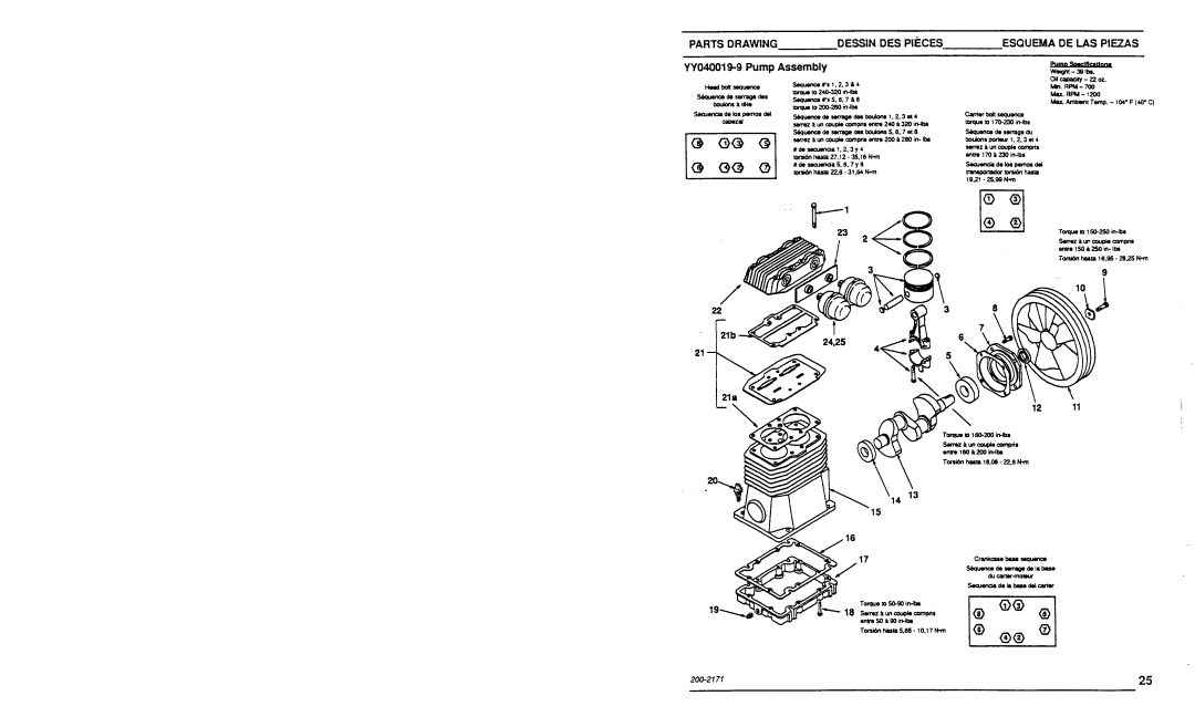 Makita MAC8000 manual 