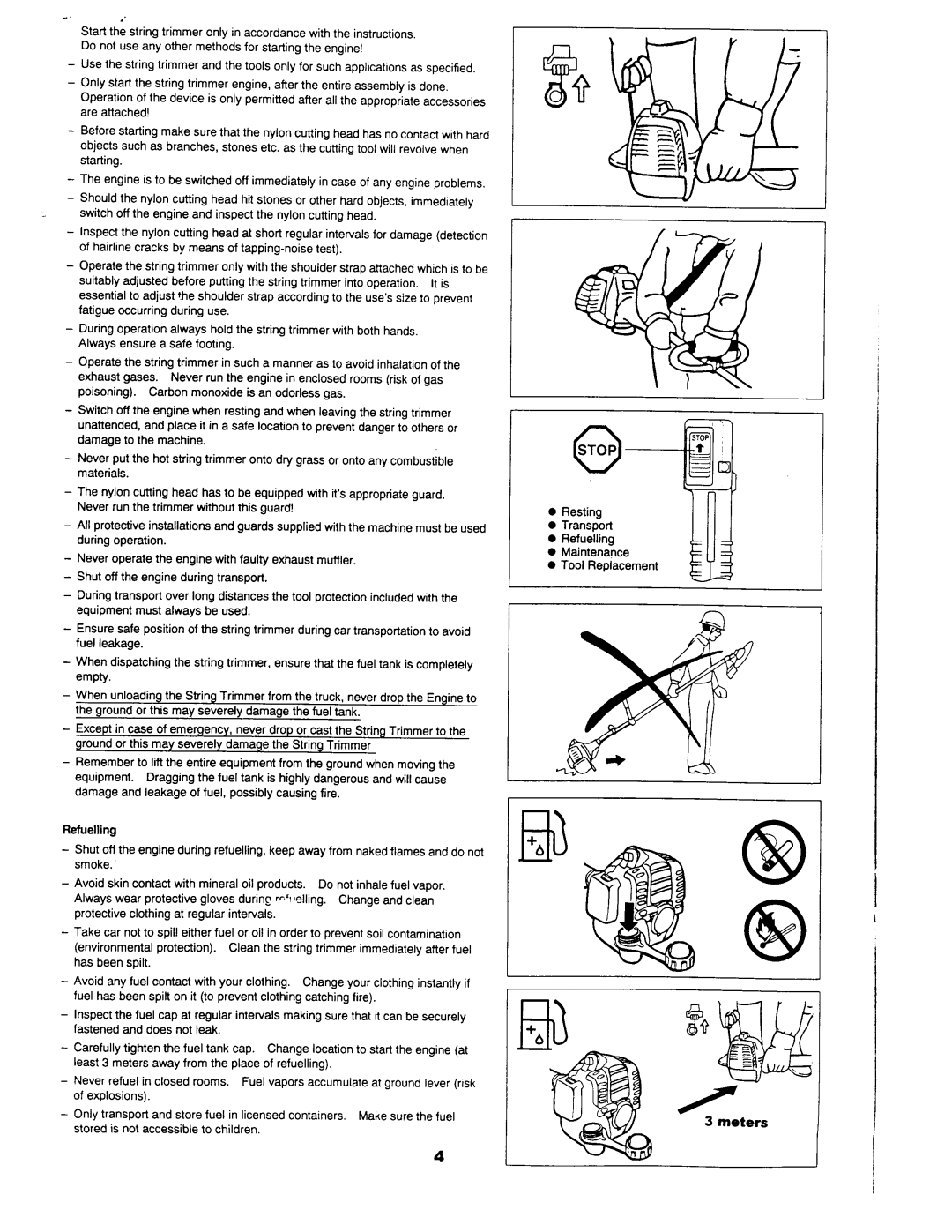 Makita RBC201 manual 