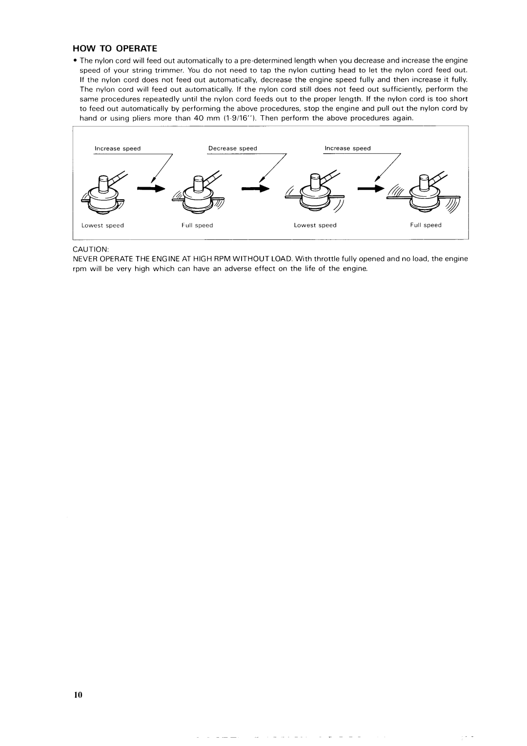 Makita RBC230, RBC311, RBC310, RBC260, RBC261 dimensions HOW to Operate 