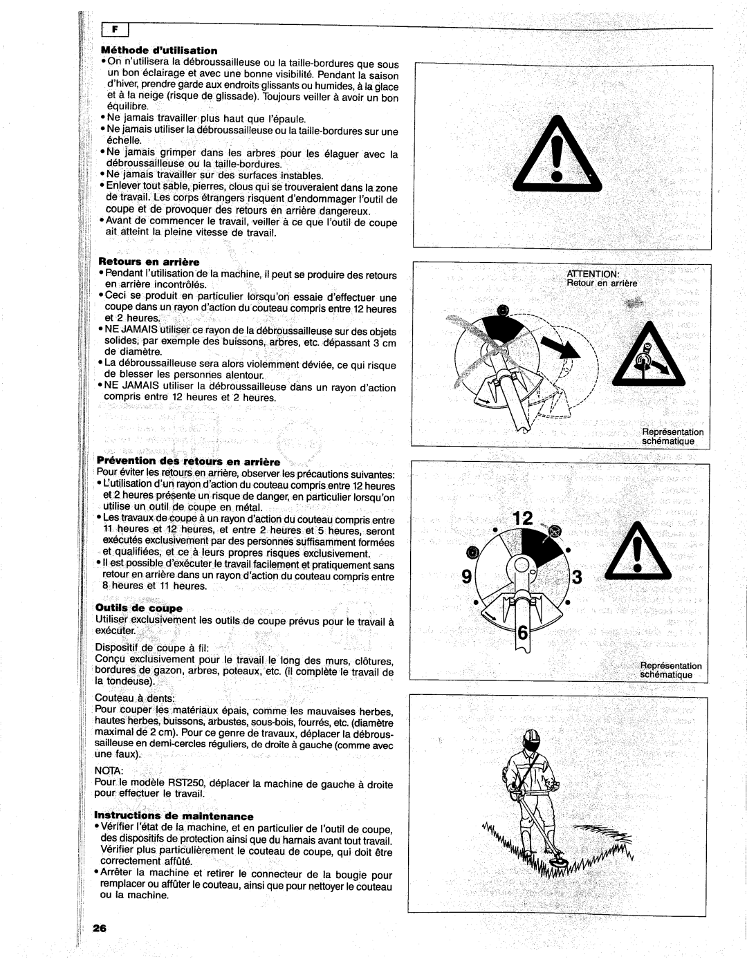 Makita RBC221, RBC251, RBC220, RBC250, RST250 manual 