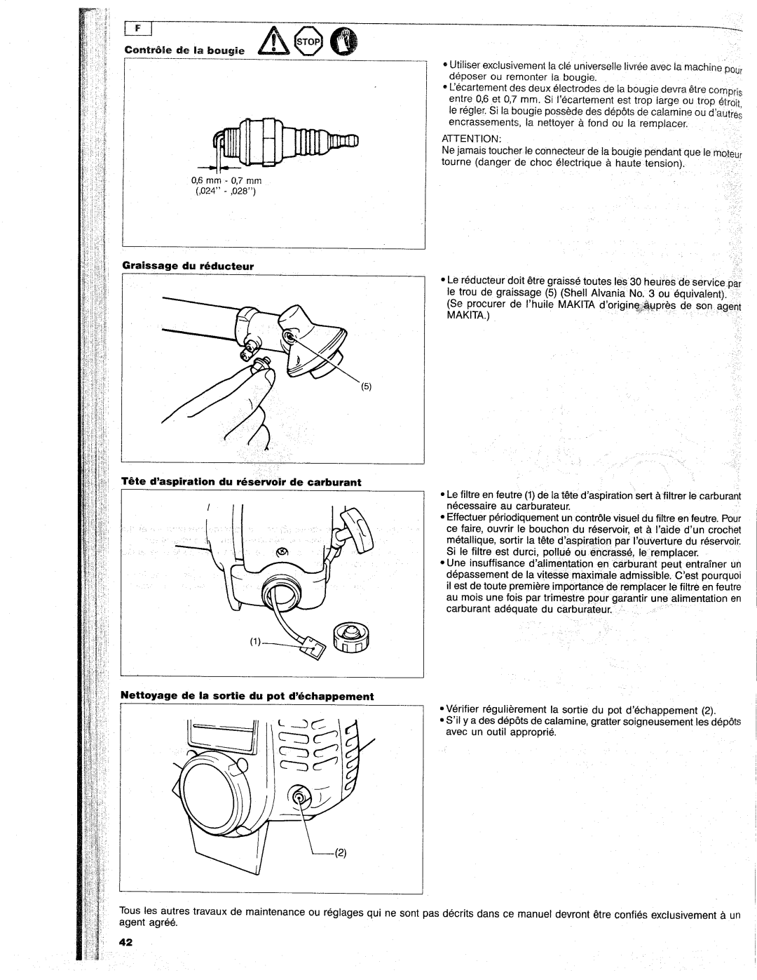 Makita RBC220, RBC251, RBC221, RBC250, RST250 manual 