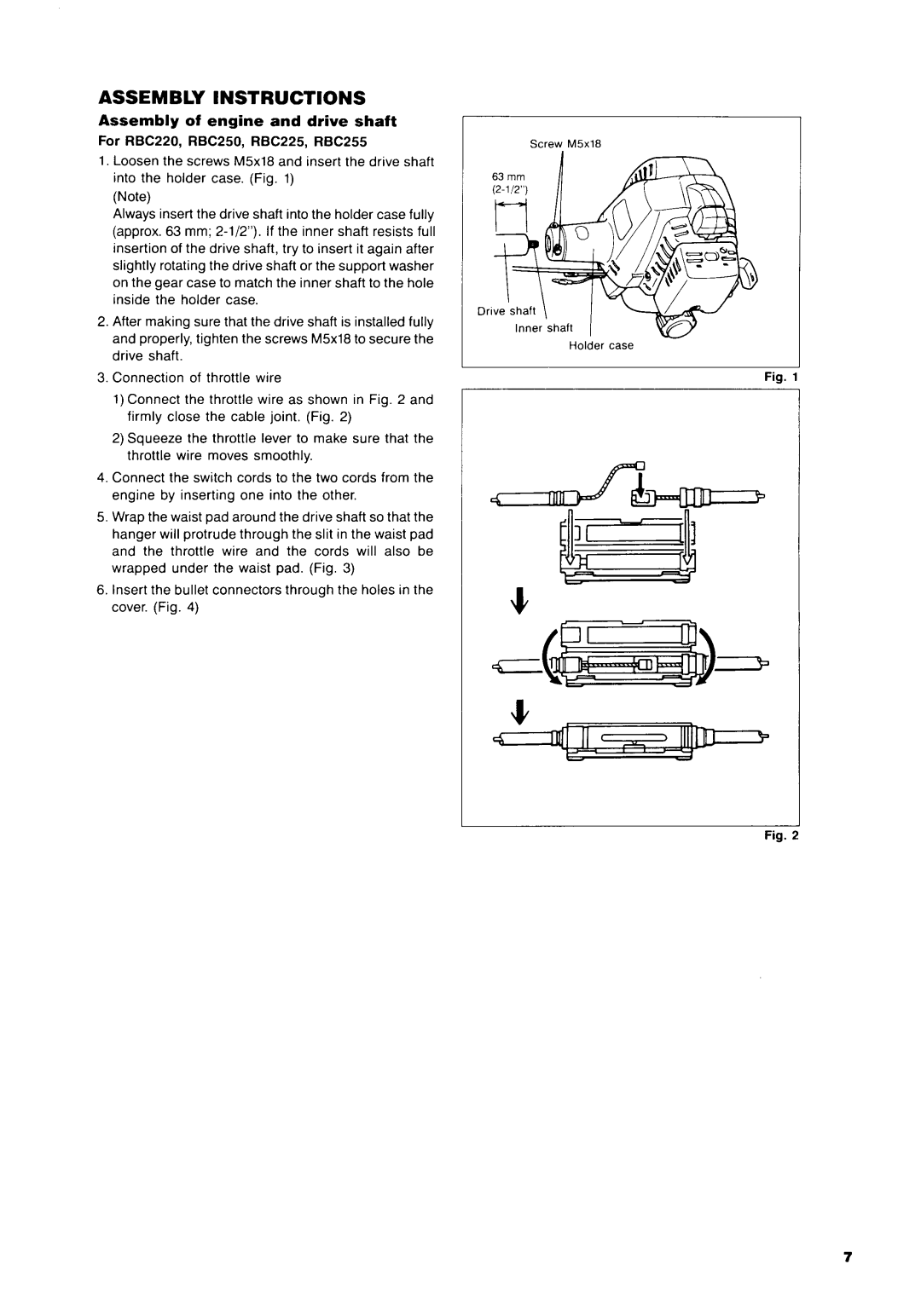 Makita RST250, RBC255, RBC251, RBC221, RBC220, RBC225, RBC226, RBC250, RBC256 manual 