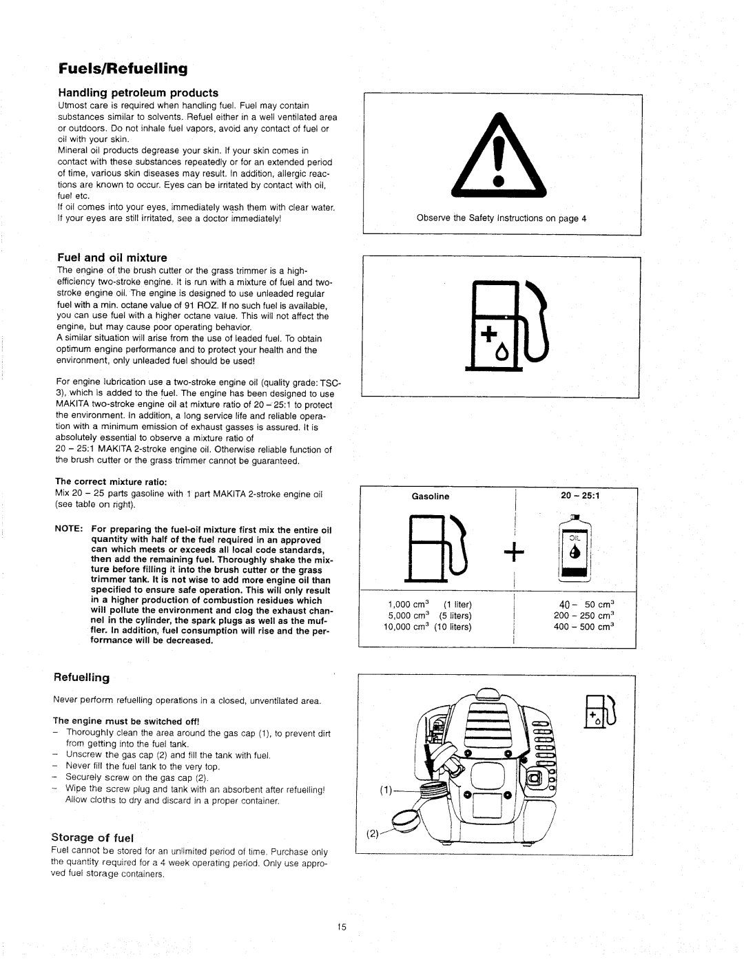 Makita RBC280, RBC320, RBC321, RBC281 manual 