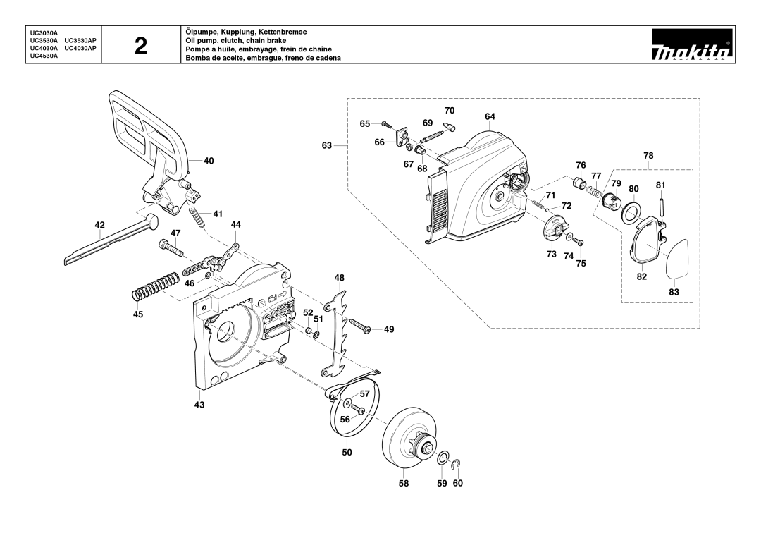 Makita UC4530A, UC4030AP, UC3530AP, UC3030A manual 5251 