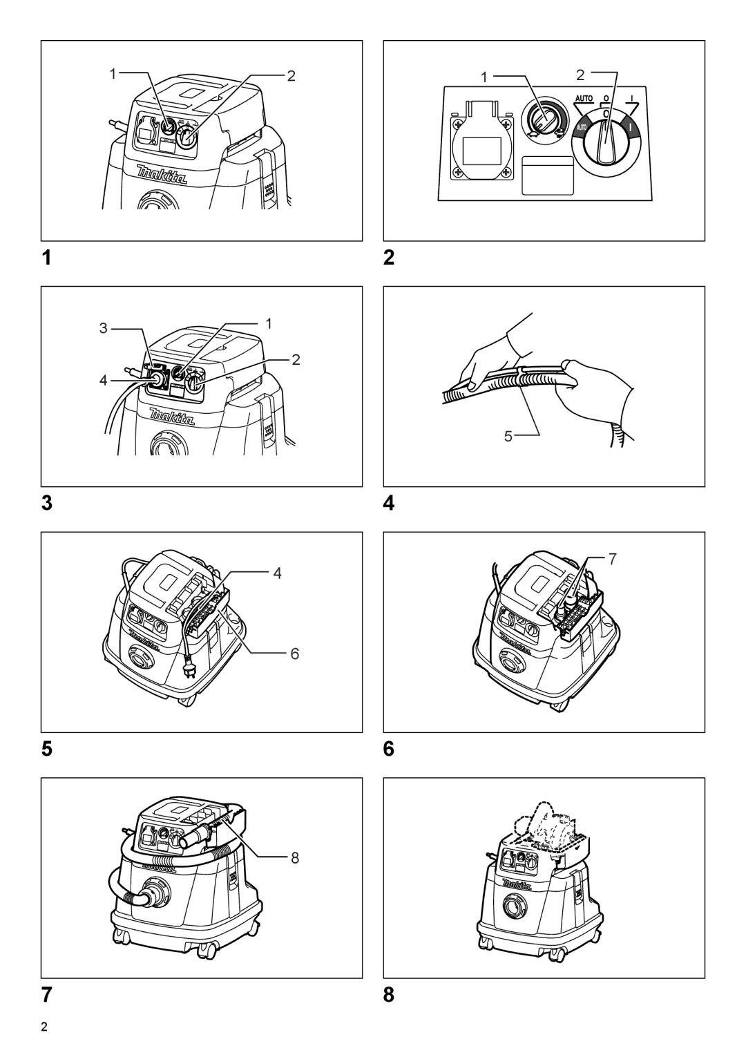 Makita VC1310L, VC2510L, VC3210L instruction manual 