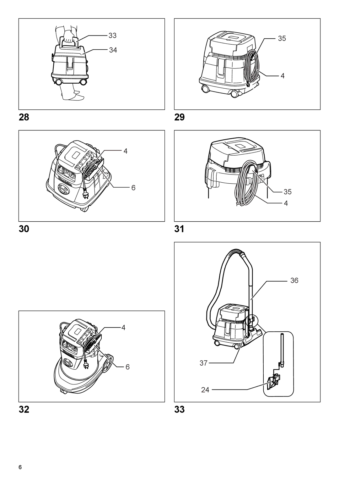 Makita VC2510L, VC3210L, VC1310L instruction manual 