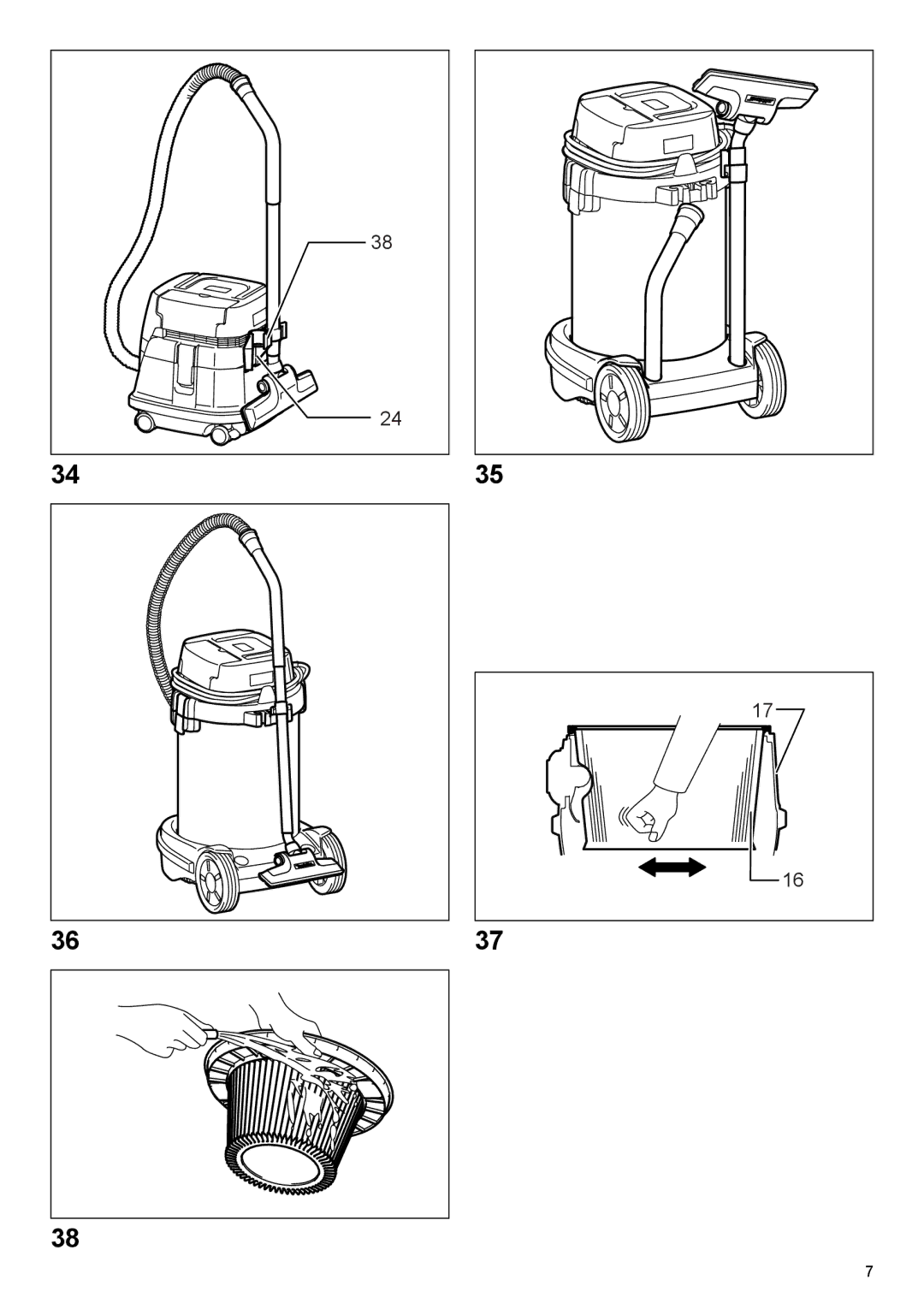 Makita VC3210L, VC2510L, VC1310L instruction manual 