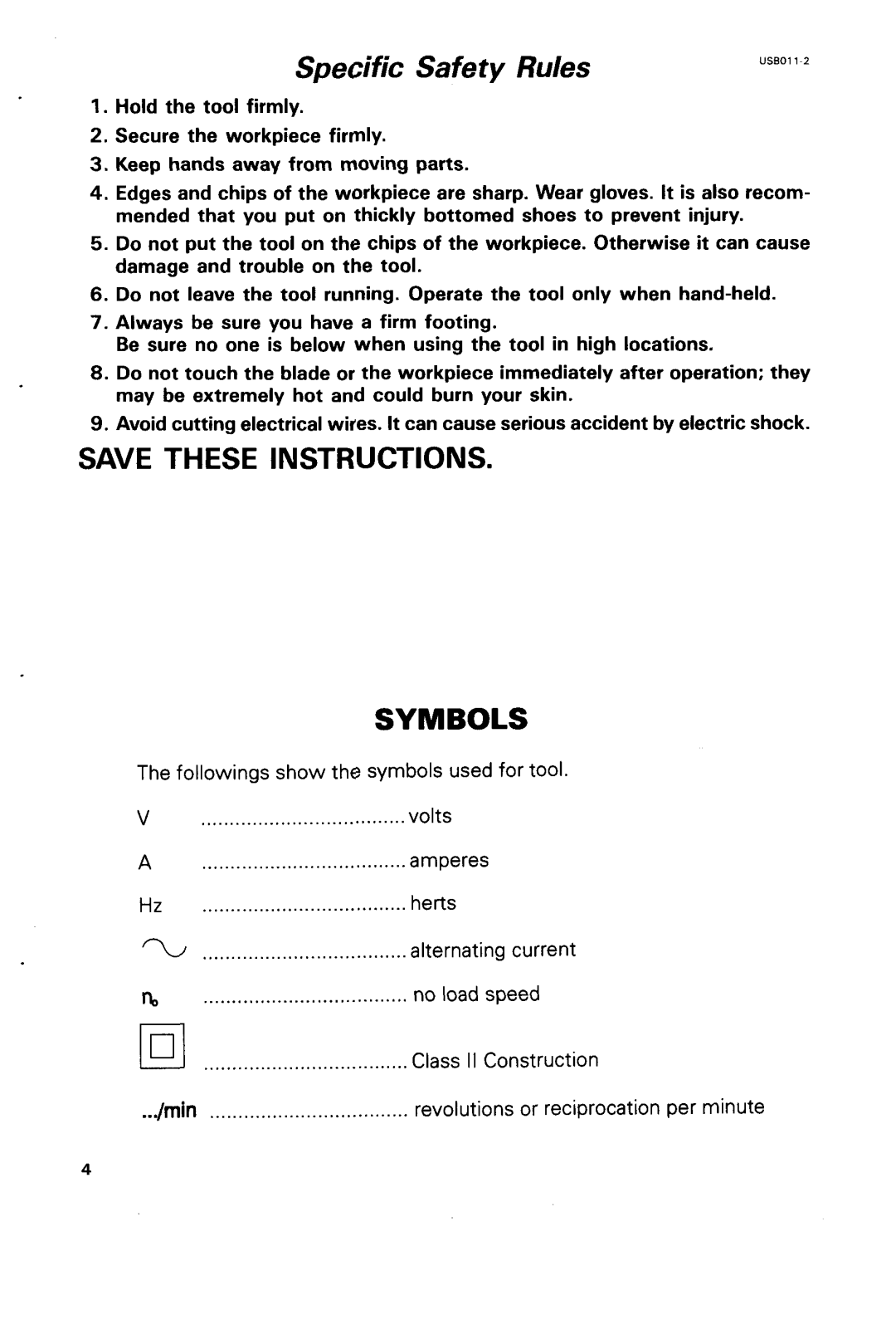 Makita WLAR-L11-L instruction manual Loi 