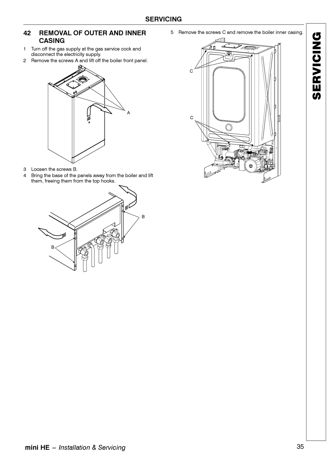 Mamiya C24, C32, C28 manual Servicing Removal of Outer and Inner Casing 